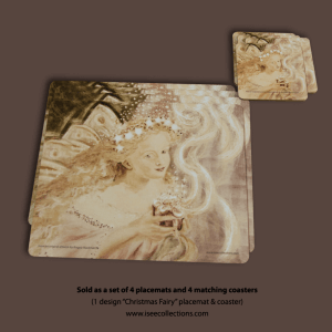 Chrismas Fairy Placemats and Coasters