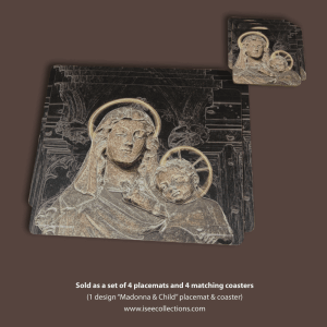 Madonna and Child Placemats and Coasters