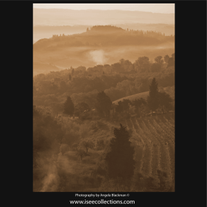 Tuscan Sunrise Large canvas print