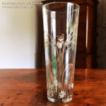 Mouse Glass Vase – Hand painted by Angela Blackman