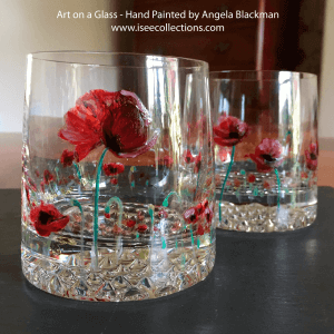 hand painted glasses