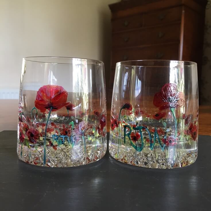 glassware commission