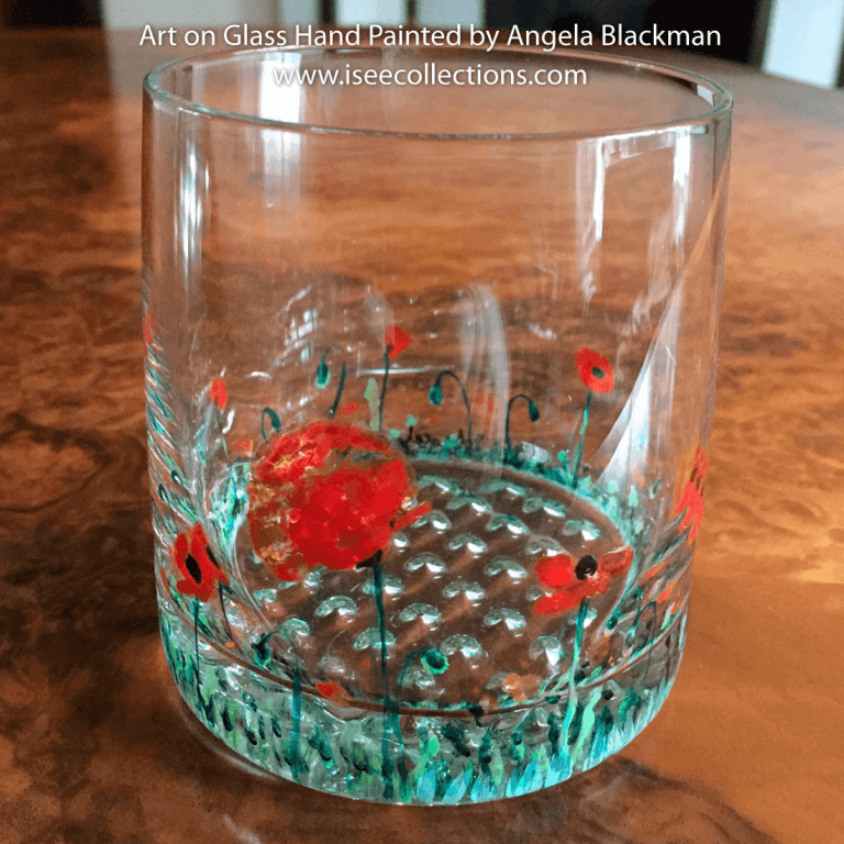 hand painted glasses