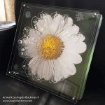 Daisy Head – handmade 3D layered artwork